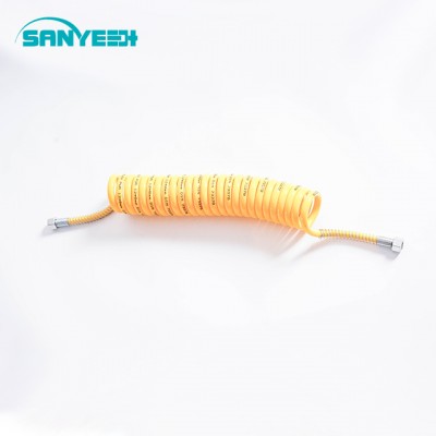 High / Low Temperature Resistance Colored Corrugated PA12 Tube for Truck Air Brake