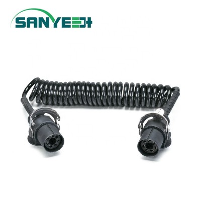 Heavy-duty 24V 7-pole electrical suzi coils for trailer parts