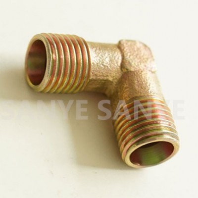 Plastic Pipe Fittings Metric Compressor Male Connector with NPT Tools Standard